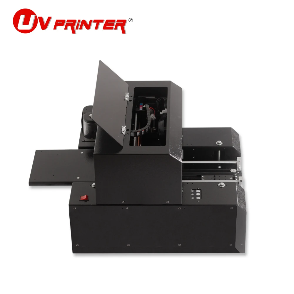 A4 size 6 color high resolution T-shirt printer for cosmetic bottle/mobile phone case/insulation cup/card/gift box printing