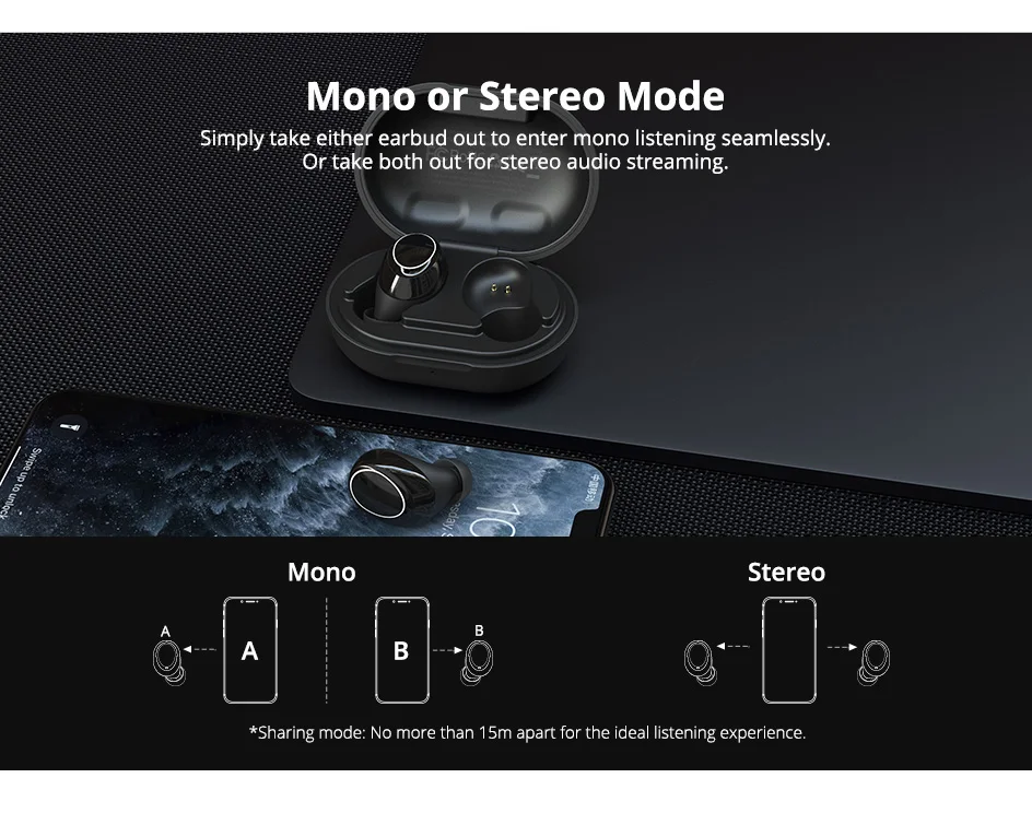 Регулятор громкости Tronsmart Onyx Neo Bluetooth наушники APTX TWS Беспроводные наушники с чип Qualcomm 24H Playtime шумоподавление