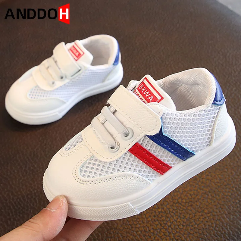 

Size 21-30 Baby Mesh Breathable Sneakers For Boys Casual Running Shoes For Children Girls Non-slip Light Toddler Shoes For Kids