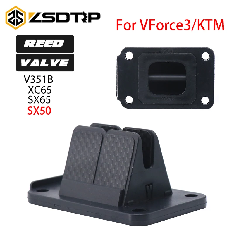 Тростниковый клапан ZSDTRP для мотоцикла VFORCE 3 V351B XC65 2008-2009 SX65 1998-2017 SX50 2003-2008 система