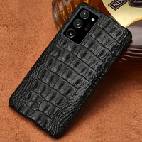 100 luxury genuine crocodile leather case for samsung galaxy note 20 ultra note 10 9 a21s a70 a51 a71 s10 s8 s9 s20 plus cover