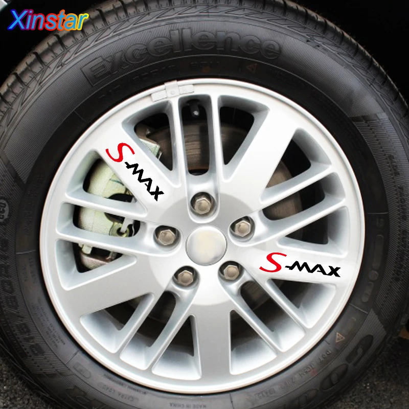 4 шт./лот наклейка на кузов автомобиля для ford Smax S-MAX