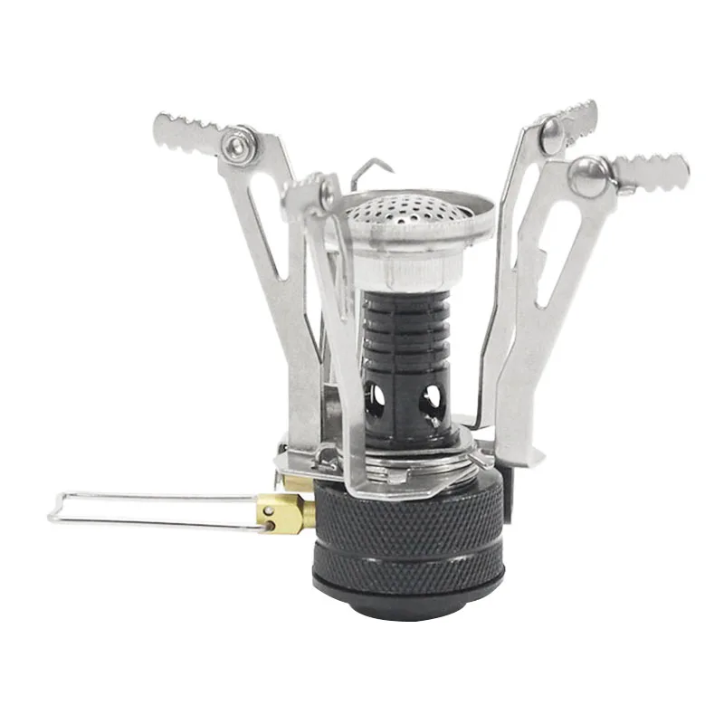 Mini Camping Stove Automatic Foldable Outdoor Cookware Tool for Picnic Cookout Hiking | Спорт и развлечения