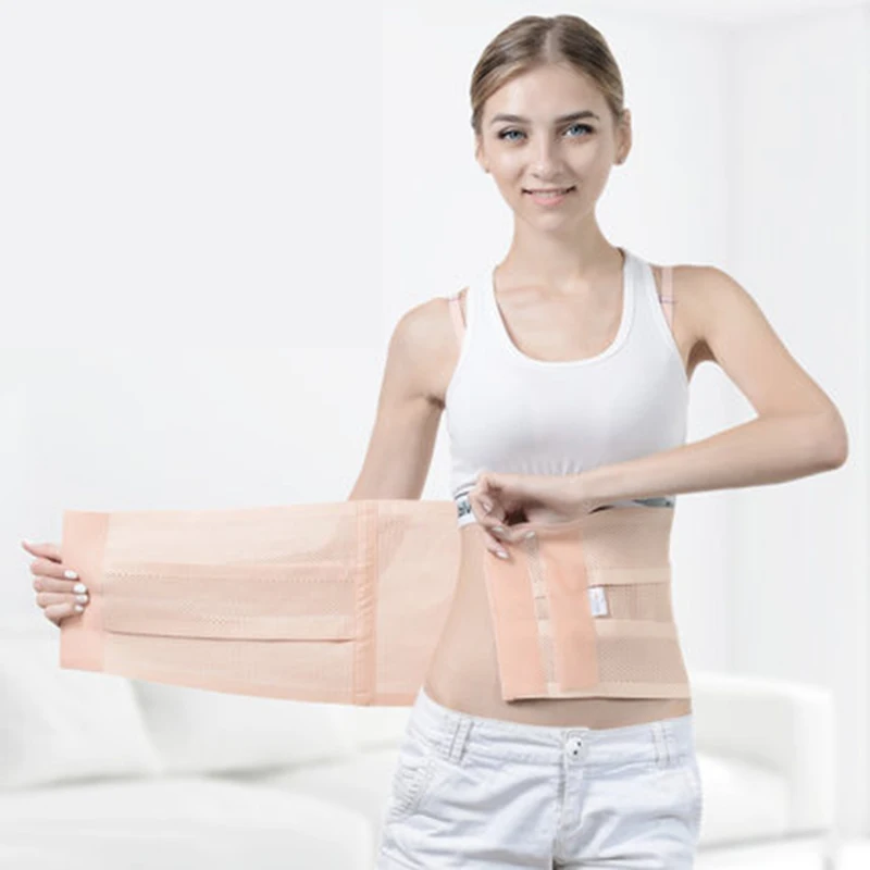 Abdominal belt postpartum breathable abdominal belt delivery women after fixed thin waist stretch binding belt J2297