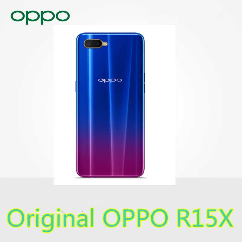 Смартфон OPPO R15X Snapdragon 660 Android 8 1 6 4 дюйма OLED 2340X1080 128 Мп + сканер отпечатка пальца OTG ГБ
