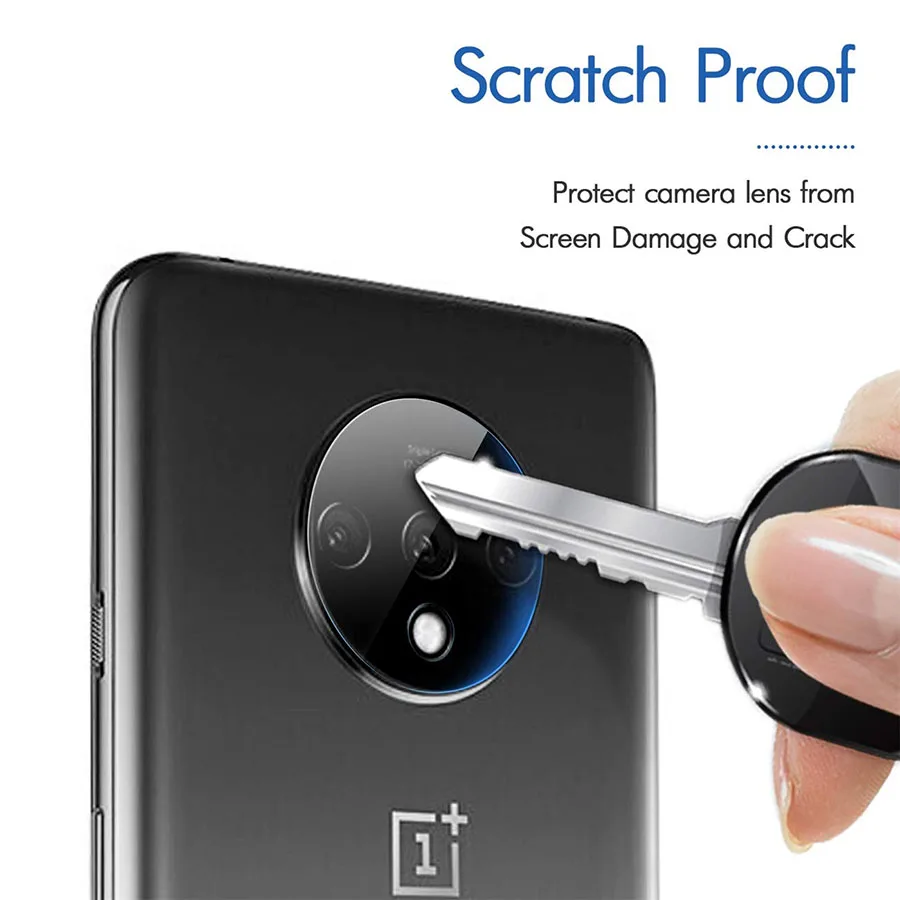 2 шт. 2.5D Защитная пленка для задней камеры закаленное стекло OnePlus 7 T 7T Pro 6T