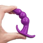 Силиконовый анальный фаллоимитатор вибратор мужской массажер простаты Анальная пробка G Spot Анальная пробка для взрослых мастурбация анальные секс-игрушки для пар