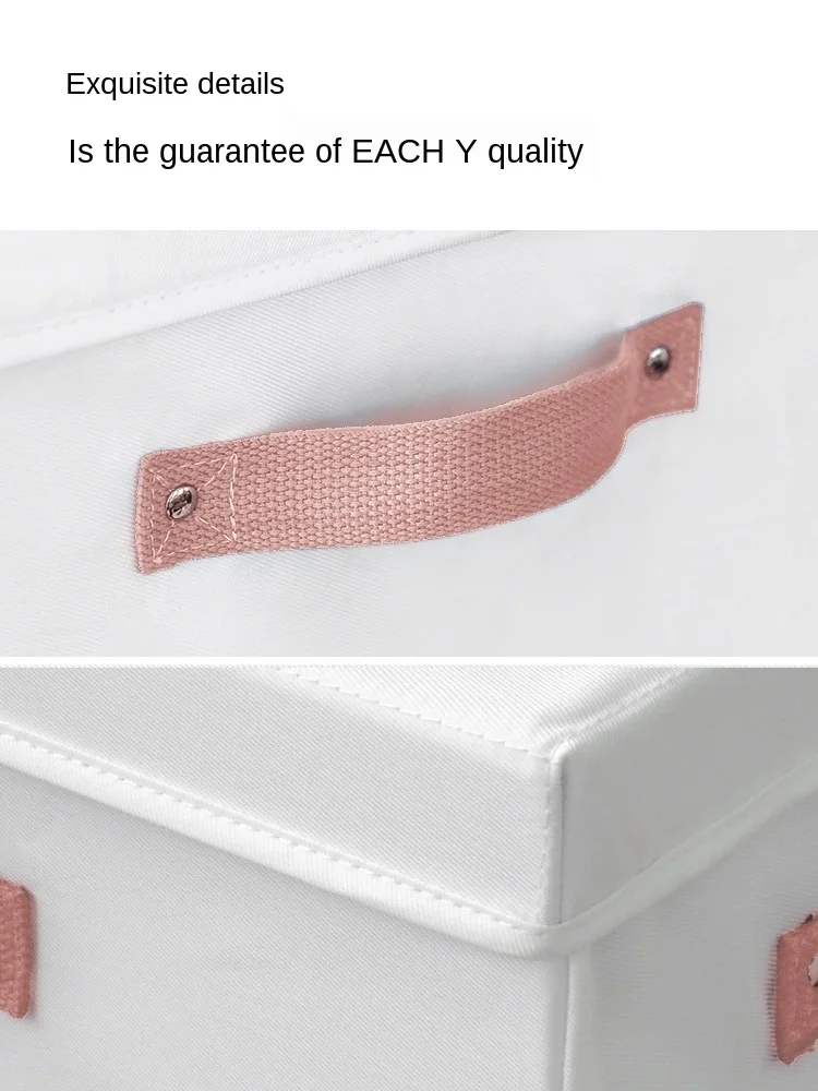 

Washable non-odor makeup organizer dust-proof wardrobe storage box moisture-proof clothes square container