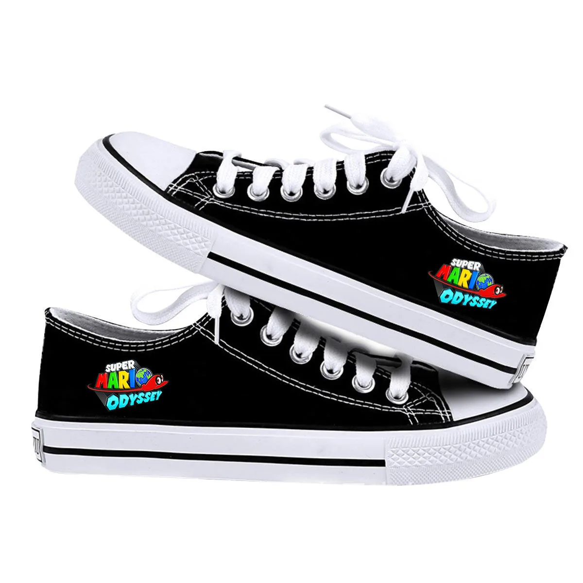 

Super Mario prints men's and women's Korean espadrines are not limited to breathable women's shoes factory wholesale