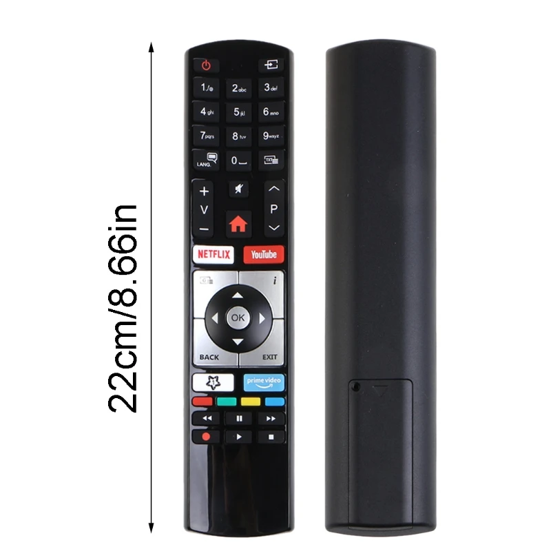 

RC4318 Wireless Remote Control for Vestel Finlux Telefunken Edenwood 4K Smart Television Replacement Accessories L93A