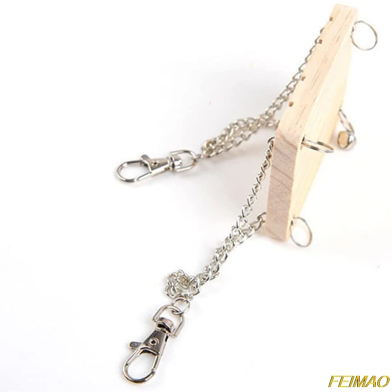 Хомяк подвесной мост лестница деревянные качели клетка игрушка для мелких