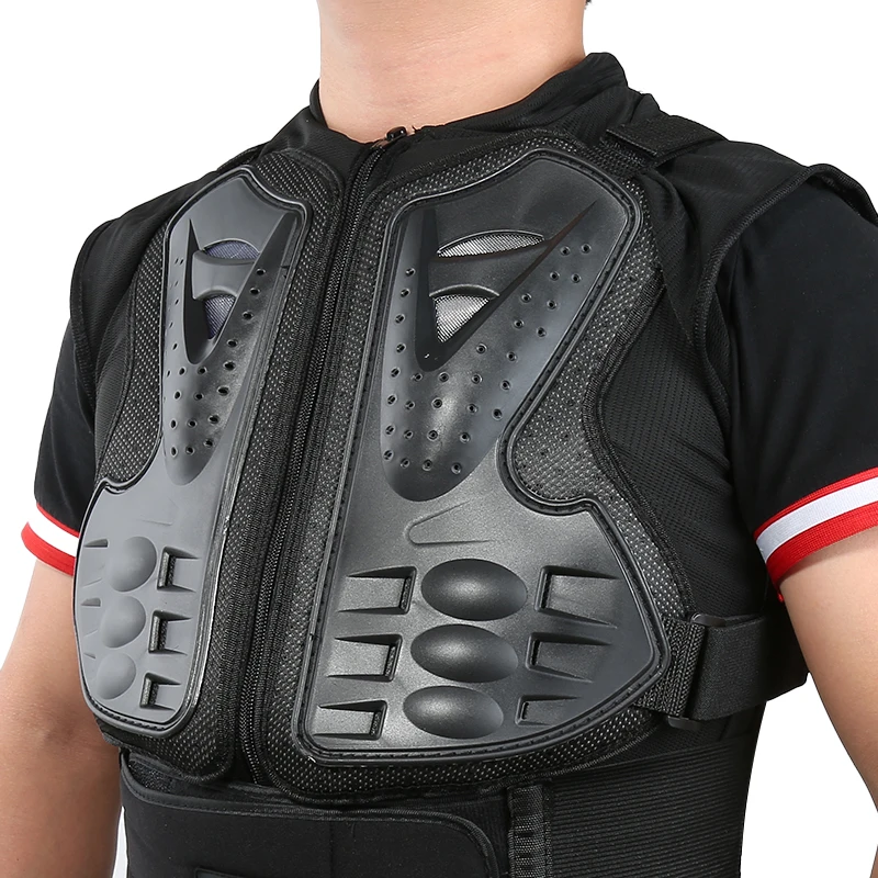 

M/L/XL/XXL Moto Armor Motorcycle Jacket Body Protection Skiing Body Armor Spine Chest Back Protector Protective Gear Armor