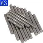 M3 x0, 5 50 мм-200 мм, метрический двухсторонний винт 304 из нержавеющей стали шпилька с резьбой болты