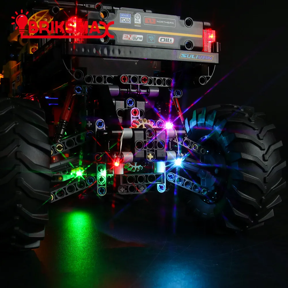 Комплект светодиодсветильник п BriksMax для внедорожника 42099 4X4 X treme (не входит в