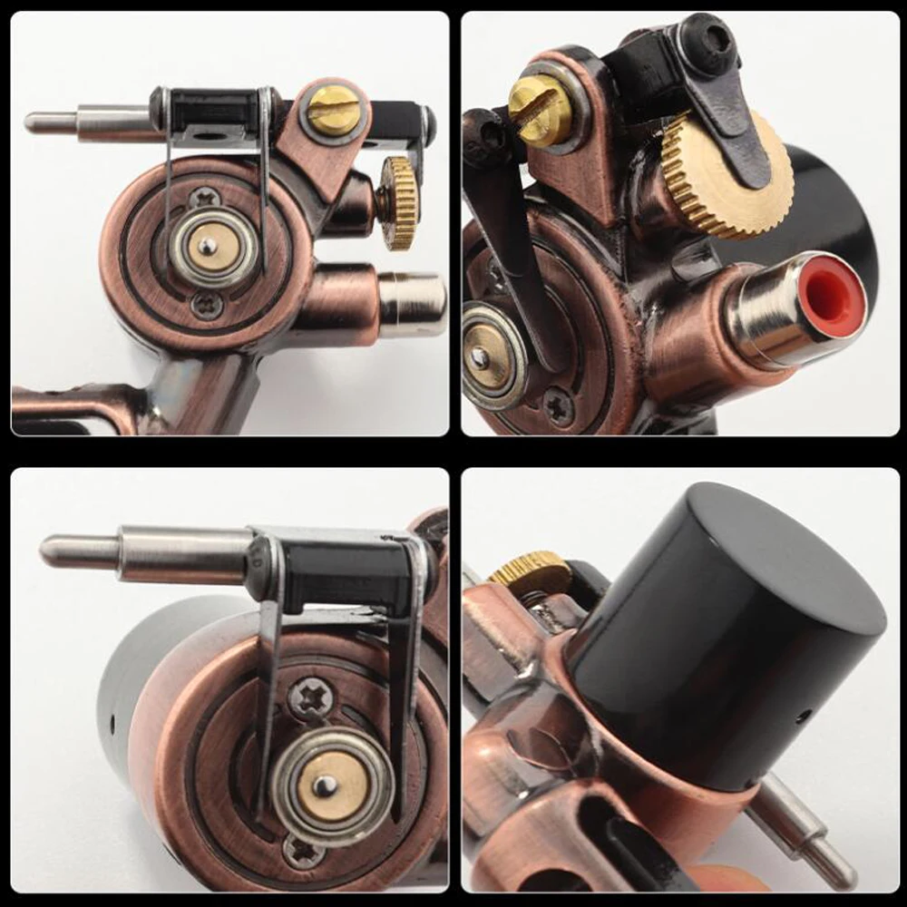 RCA Liner & Shader Electric Tattoo Gun Premanent Machine Machine Tattoo Skull Tattoo Machine Rotary Tattoo Machine 3 Colors