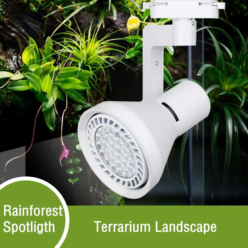 Landscape Spotlights Adjustable Wall Light LED Aquarium Plant Growing Light Full Spect Garden Terrarium Landscape Light