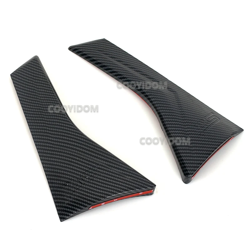 K-Автомобильный двусторонний задний спойлер для окна треугольная Обложка