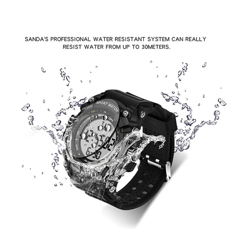 Горячая продажа электронные часы Смарт Водонепроницаемые многофункциональные