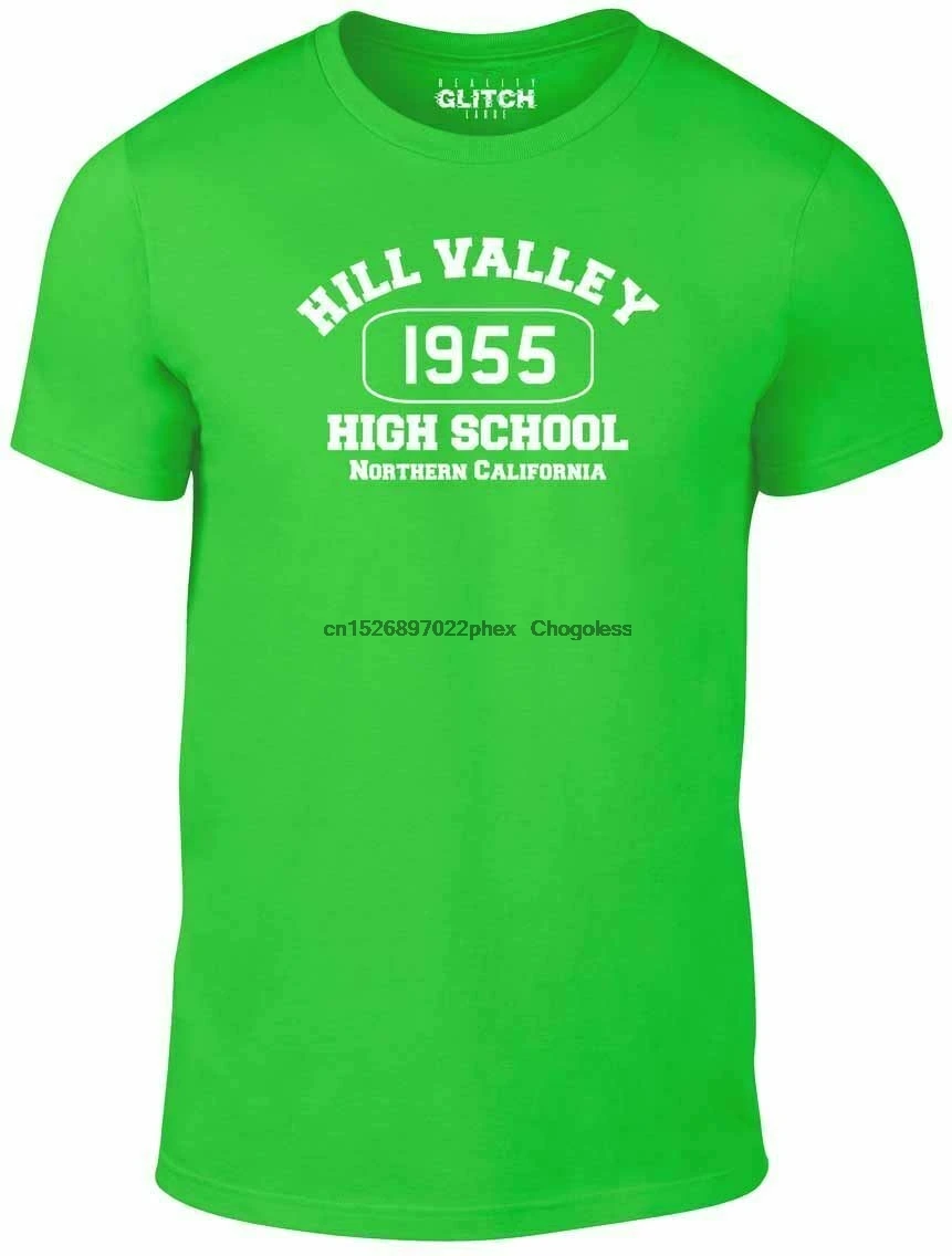 Мужская футболка Hill Valley подарочный набор для путешествий по фильму История