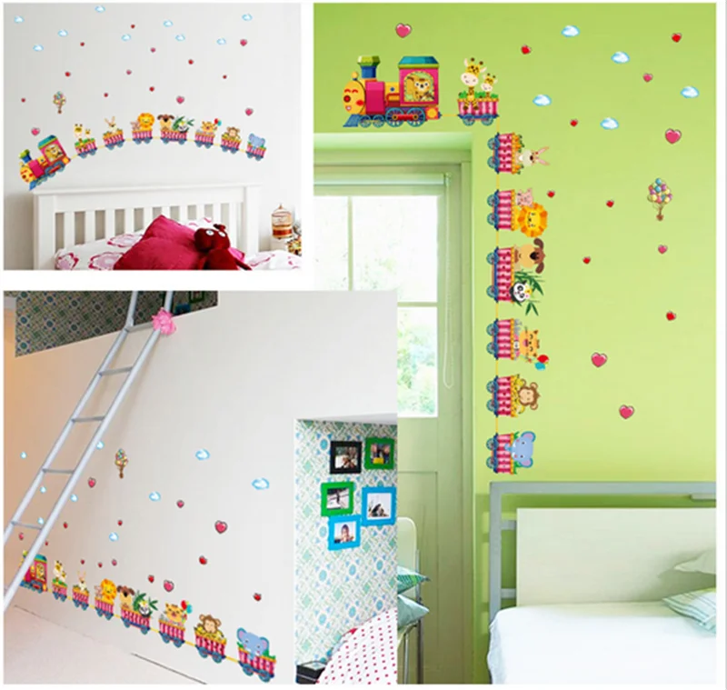 Мультяшное украшение на стену наклейки для детского сада спальни детской