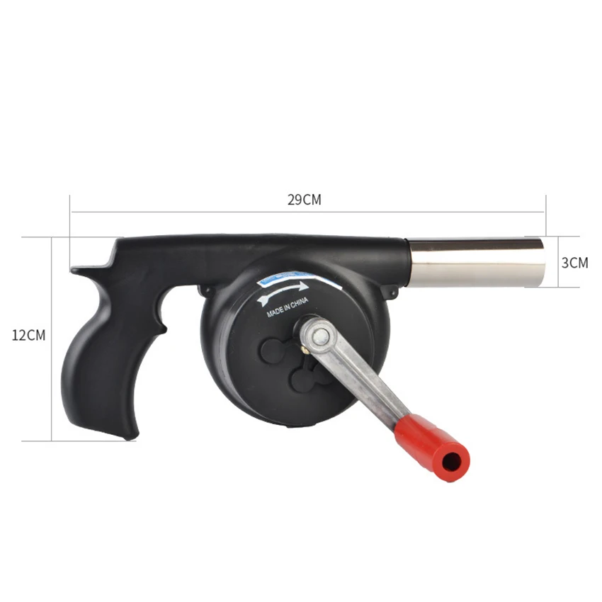 Барбекю нержавеющей стали горячей продажи ручной коленчатый вентилятор для