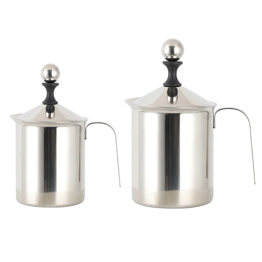 

Foamer Creamer Kitchen Applicance Frothing Pitcher Pull Flower Cups Coffee Milk Frother Latte Art Milk Foam Jug