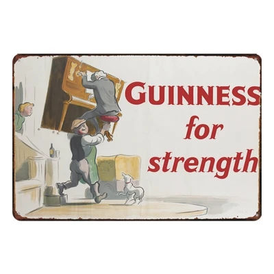 Guinness винтажные металлические бляшки настенный кухонный арт для вечеринки Дома