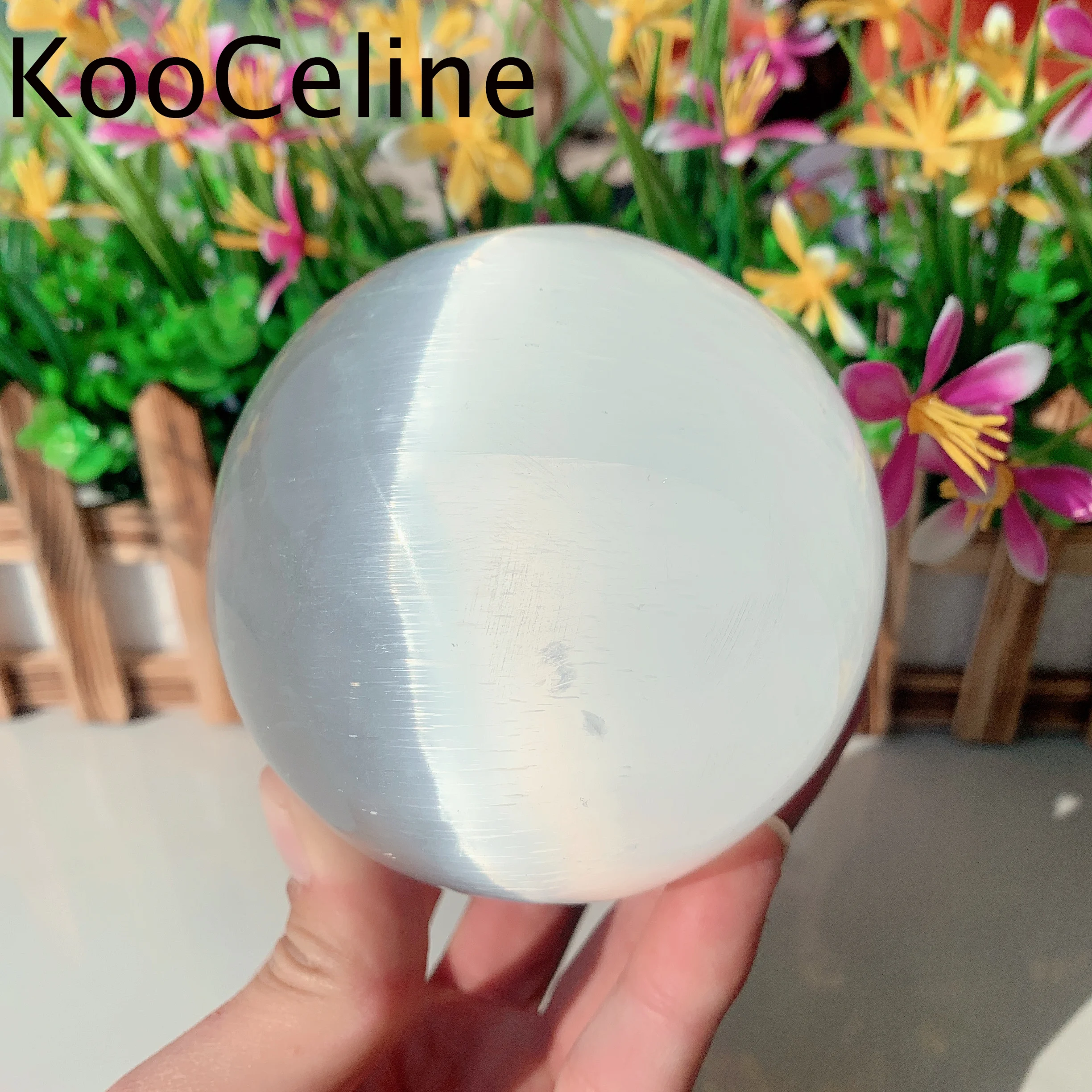 

6-10cm Natural Crystals Quartz Mineral Selenite Sphere Energy Ball Healing Reiki Stones Aquarium Decoration Accessories Gemstone