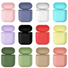 4@# Colorful Case Protective Silicone Cover Case Shockproof Cover for Apple Airpods Wireless Headphone Charging Box Pouch Bags