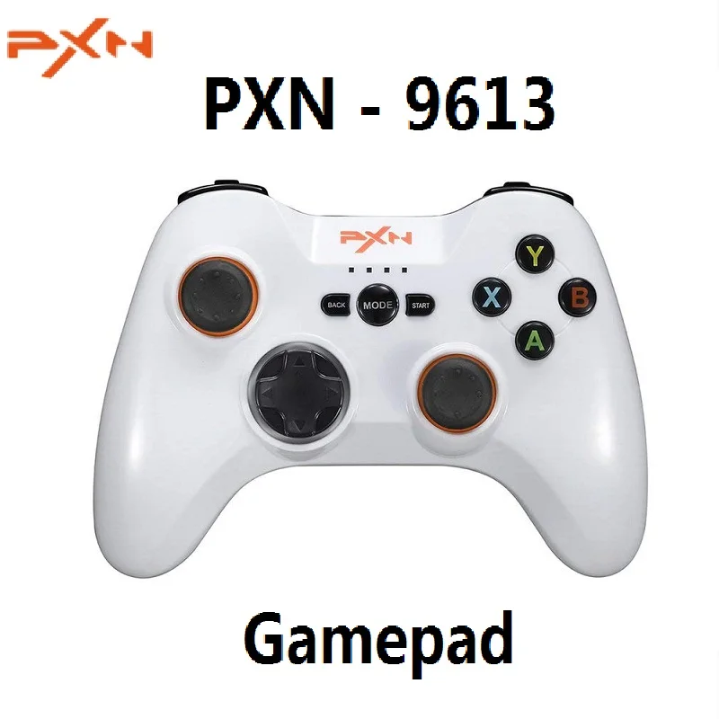 PXN-9613 беспроводной Bluetooth игровой контроллер геймпад съемная ручка кронштейн для ПК/планшета/Android смартфон/ТВ коробка