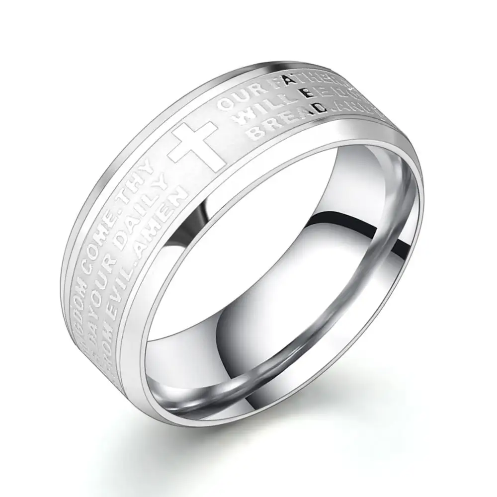 Мужское и женское кольцо из титановой стали | Украшения аксессуары