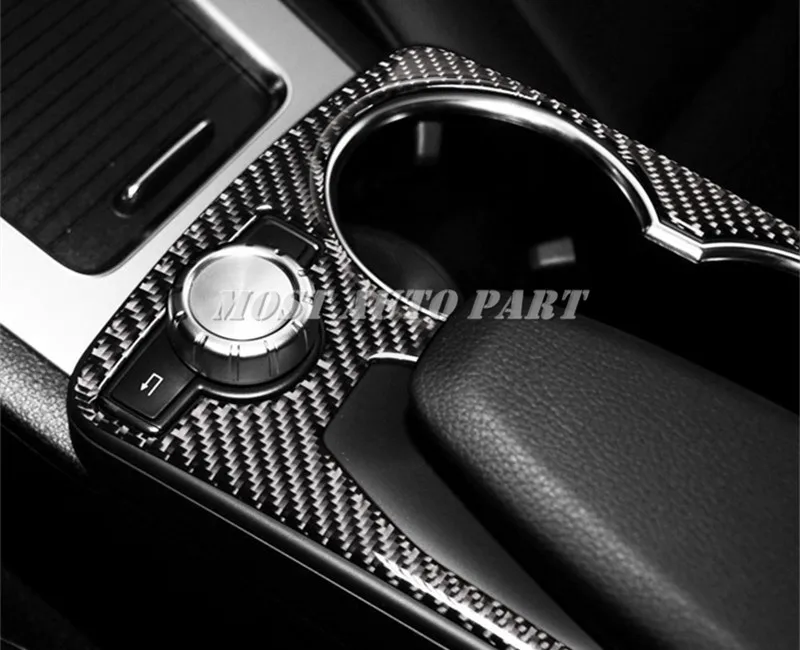 Держатель стакана для воды из углеродного волокна Benz GLK X204 2008 2015 аксессуары