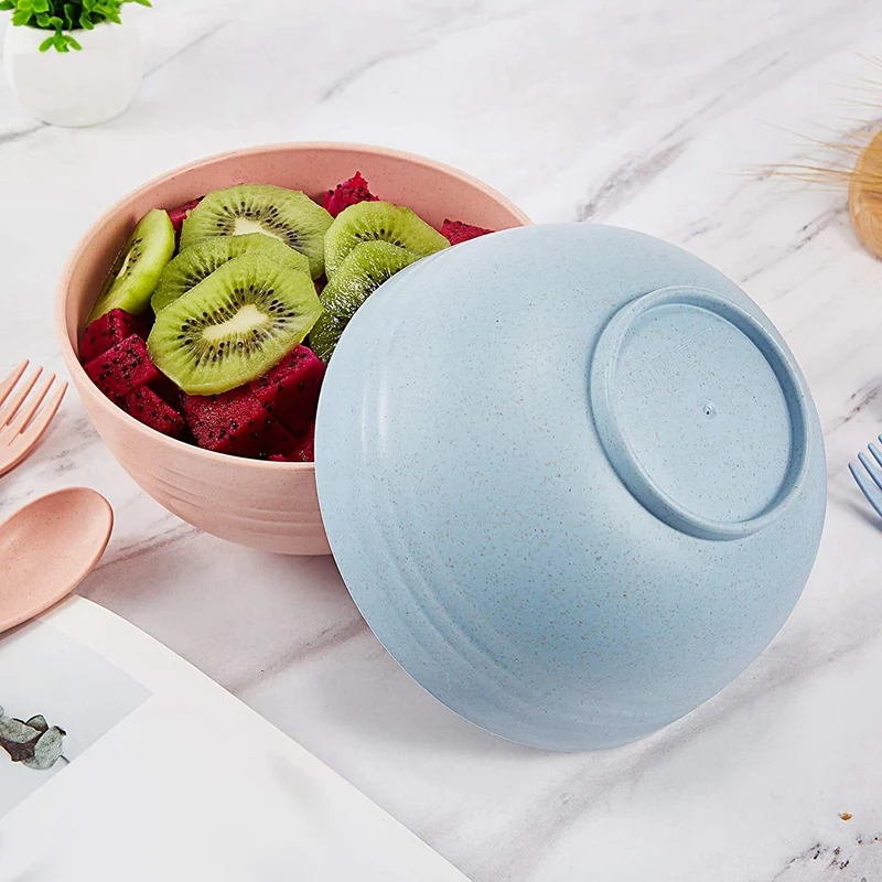 4 шт миски для зерновых культур 24Oz цвета легкая миска детей и взрослых идеально