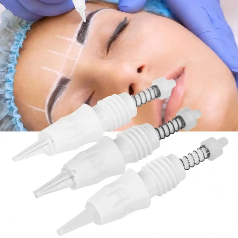 10 шт микро Blading полуперманентный макияж тату иглы для машины|Иглы тату| |