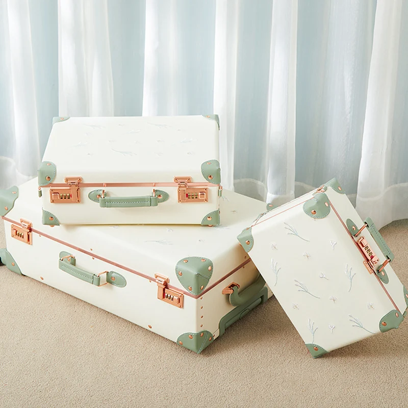 Дорожный Чехол из искусственной кожи с алюминиевой рамой в стиле ретро комплект