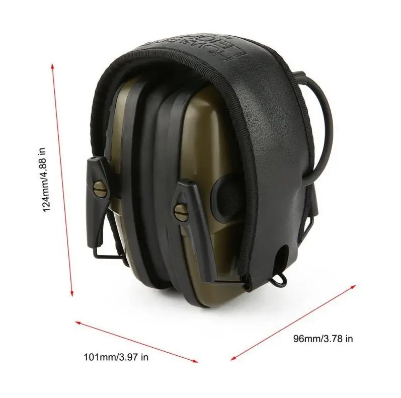 

NEW Outdoor Sports Anti-noise Impact Sound Amplification Electronic Shooting Earmuff Tactical Hunting Hearing Protective Headset
