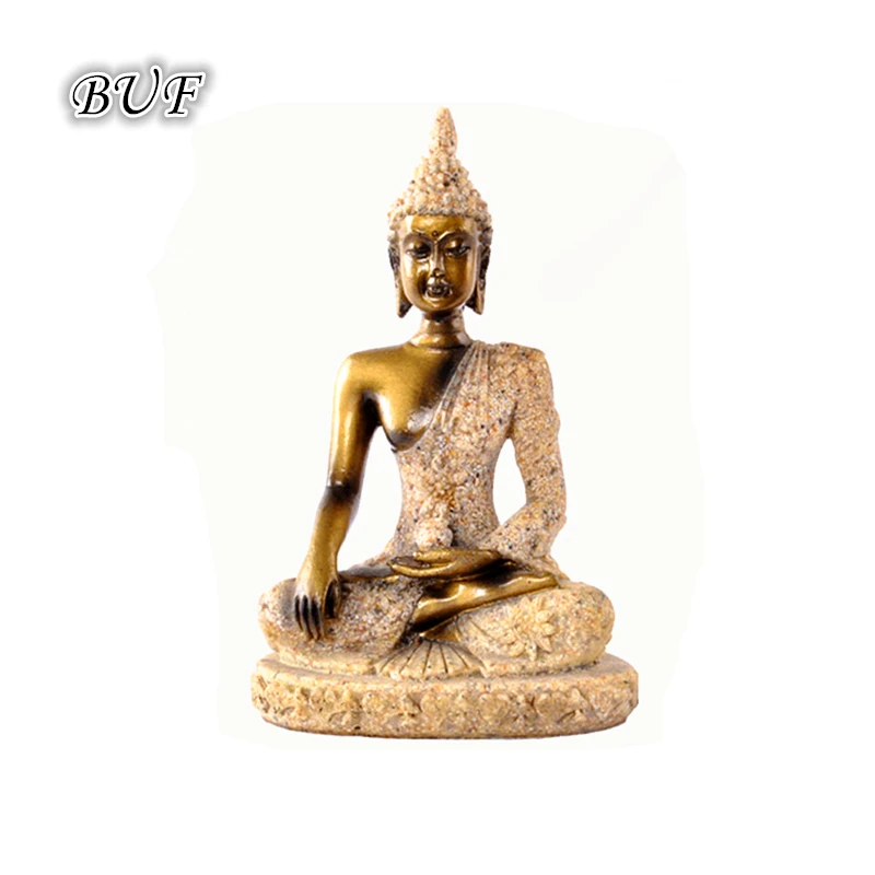 Статуя Будды из смолы BUF татагата Индия Йога мандала буддизм скульптура домашний