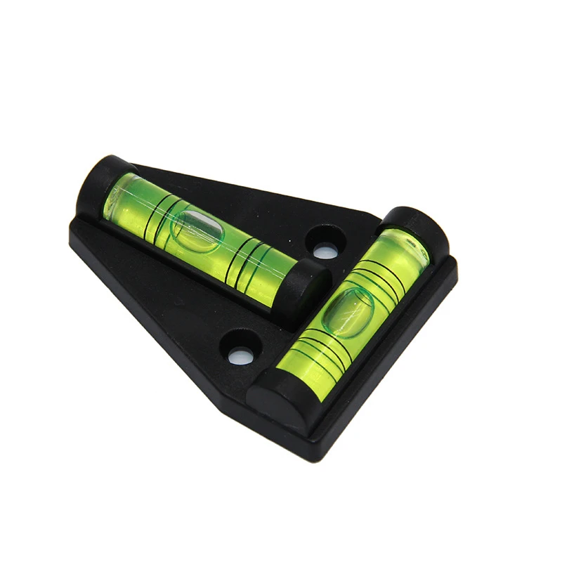 

T-Type Spirit Level Plastic Measuring Vertical and Horizontal Adjuster Trailer Motorhome Boat Accessories Parts 1 Piece