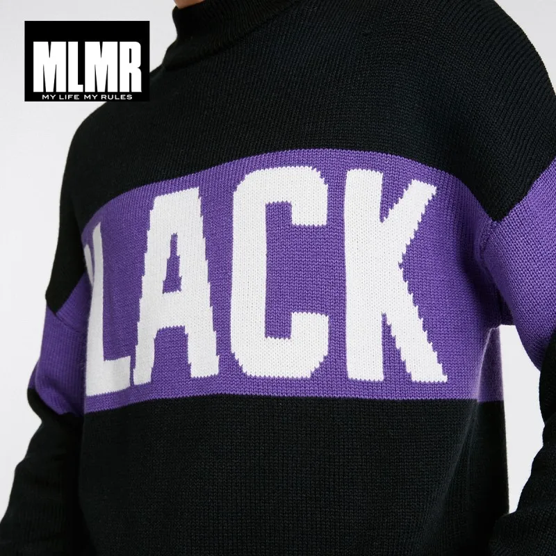 Мужской шерстяной свитер JackJones трикотажный пуловер оверсайз с надписью 218425522 |