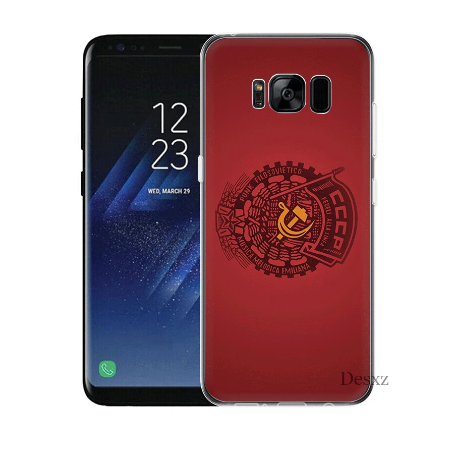 Чехол для телефона Samsung S3 S4 S5 S6 S7 S8 S9 S10E S10Plus Note 8 9 M10 M20 M30 M40 Советского Союза со