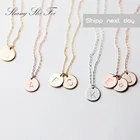 Подарок для мамы, ожерелье с надписью, ожерелье для женщин, ювелирное украшение, ожерелье с подвеской, первоначальное ювелирное изделие