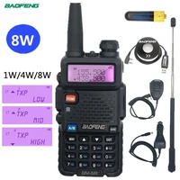 BAOFENG UV-5R Walkie Talkie Amateur Radio Scanner Ham Radio Station Transceiver uv5r Walki Talki Long Range VHF UHF