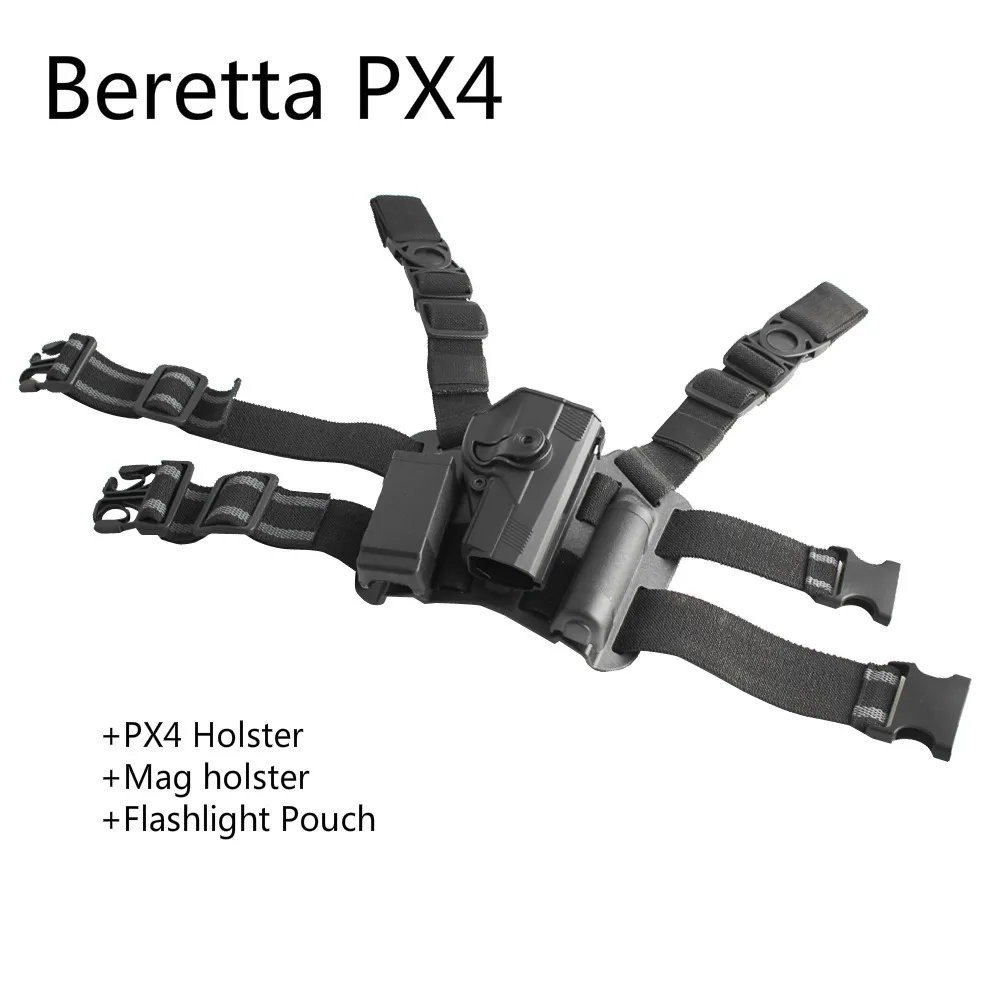 Обложка для журнала Beretta PX4 тактическая кобура ног платформа весла|Кобуры| |