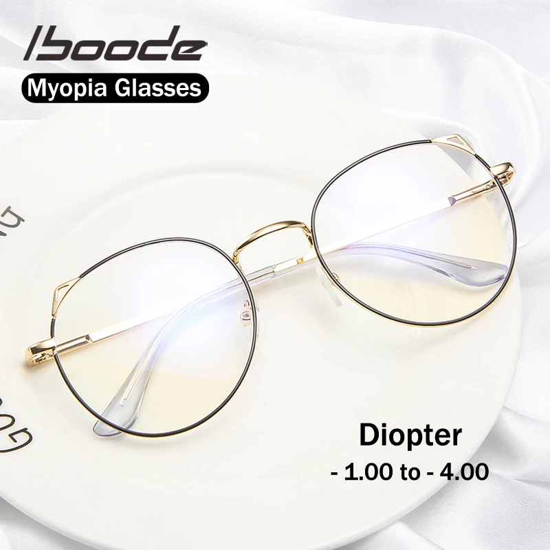 Очки iboode кошачий глаз для мужчин и женщин аксессуар коррекции миопии с