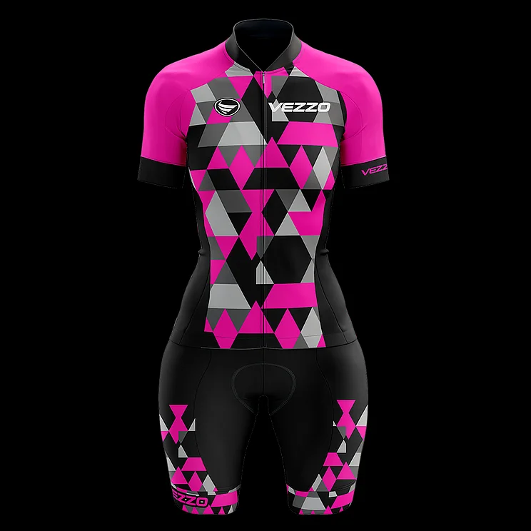 VEZZO 2020 одежда для триатлона велоспорта Vezzo Just Ride Lavanda Сексуальное Женское боди