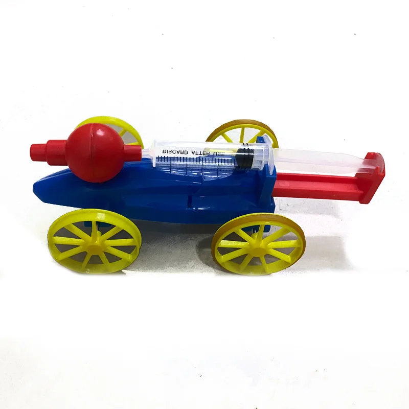 Набор научных изобретений автомобиль с силой сжатого воздуха для детей | Игрушки