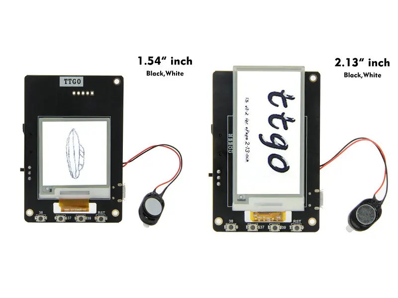 TTGO T5 Esp32 1 54/2 13/2 9 электронная бумага динамик V2.4 Wifi и Bluetooth основа ESP-32 | Электроника