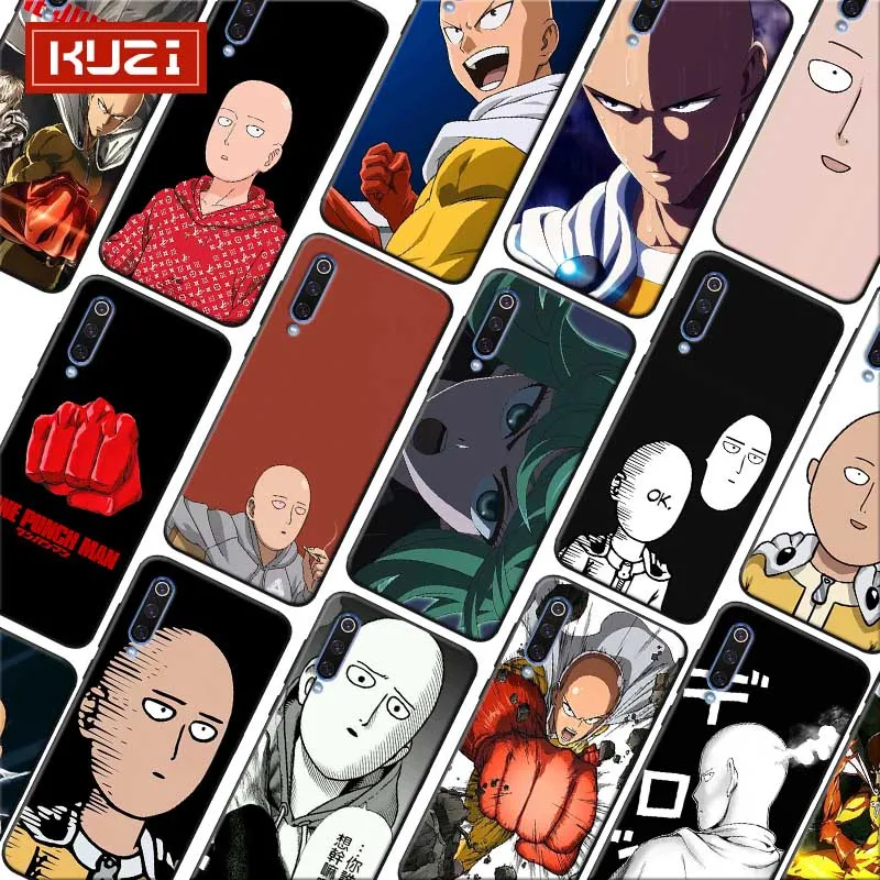Чехол для телефона samsung galaxy a50 a70 a30 a40 a20 s8 s9 s10 plus Мягкий силиконовый чехол One Punch Man