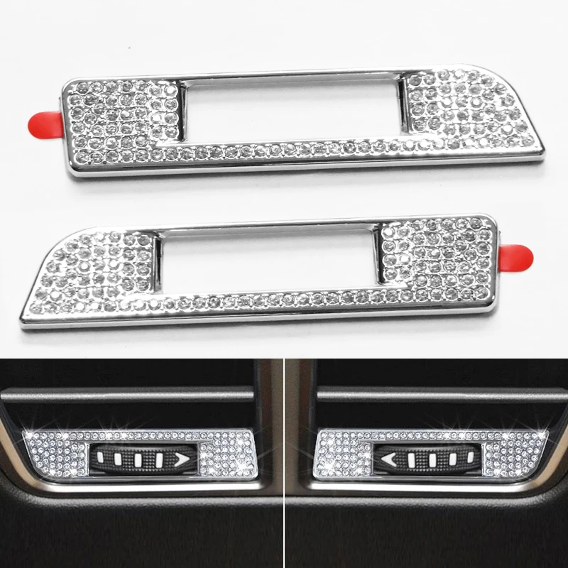 

For Lexus NX 2015-2018 Air Conditioning Air Outlet Wheel knob Crystal Sticker