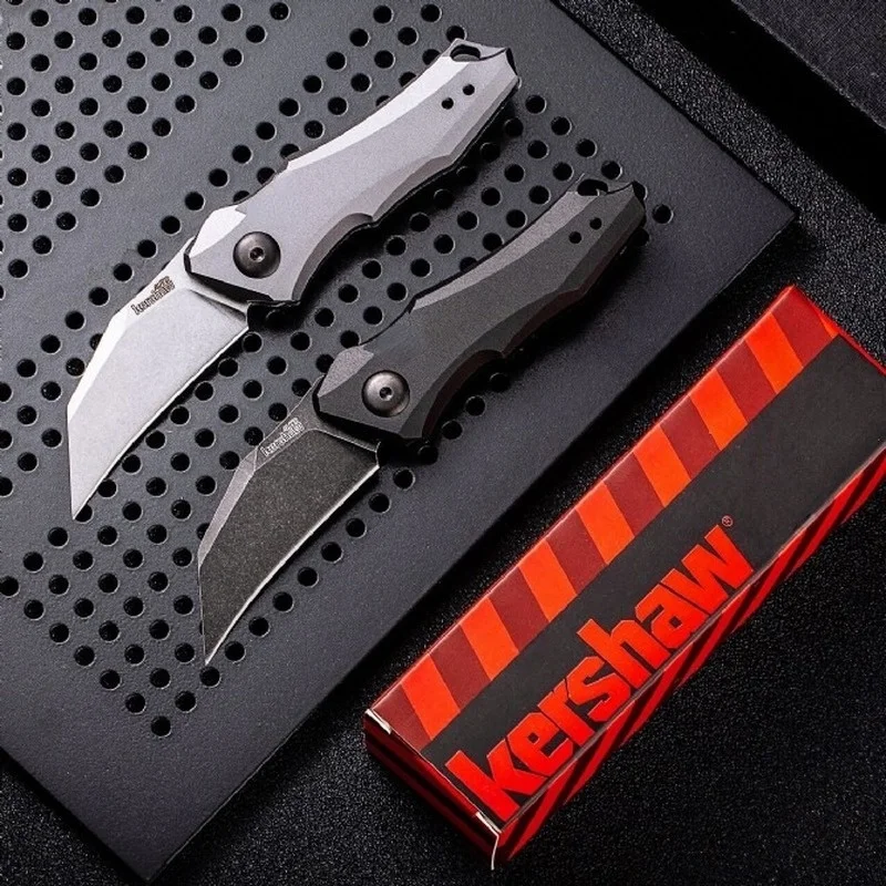 

Kershaw 7350 Folding Knife 9CR18MOV Blade High Hardness Stone Wash Outdoor Camping Military Knives Pocket Self-defense EDC Tool